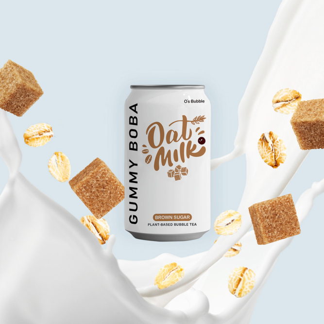 Gummy Boba Oat Milk - BROWN SUGAR - Image 2