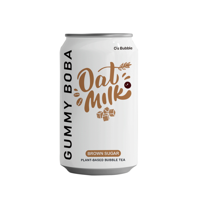 Gummy Boba Oat Milk - BROWN SUGAR