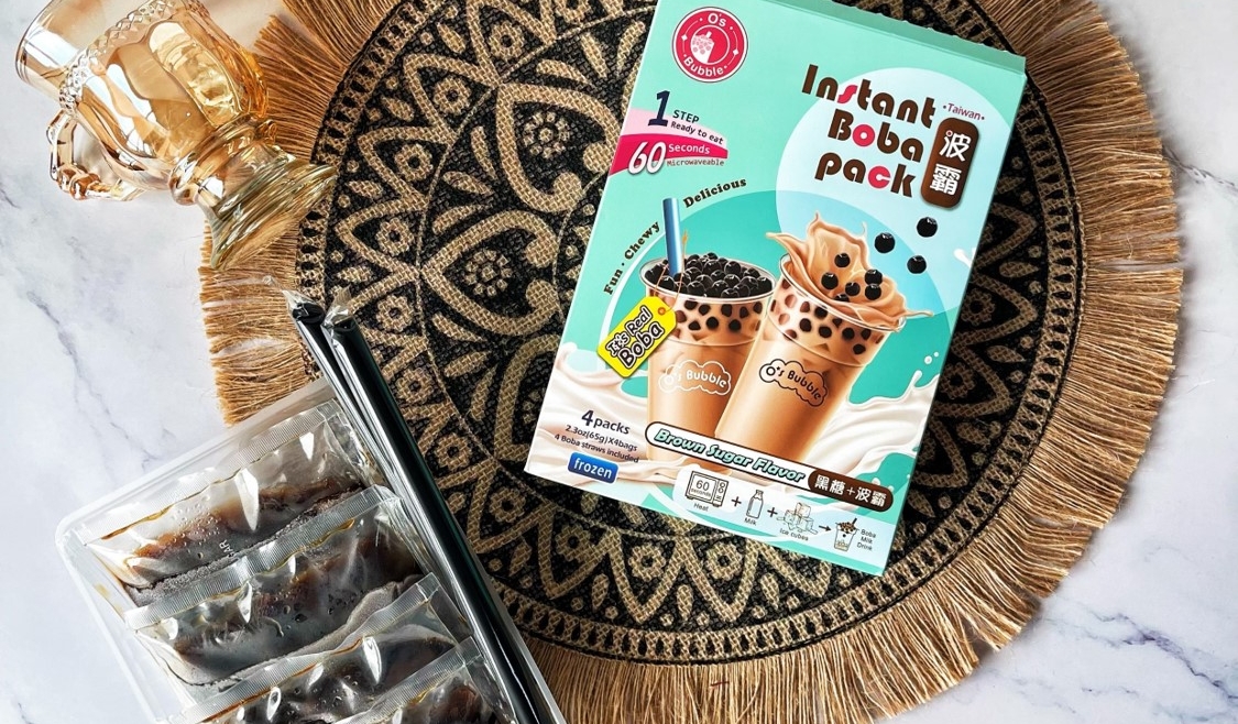 Recipe: DIY Boba Egg Tart & Boba Cream Puff with O’s Bubble Frozen Classic Instant Boba Pack