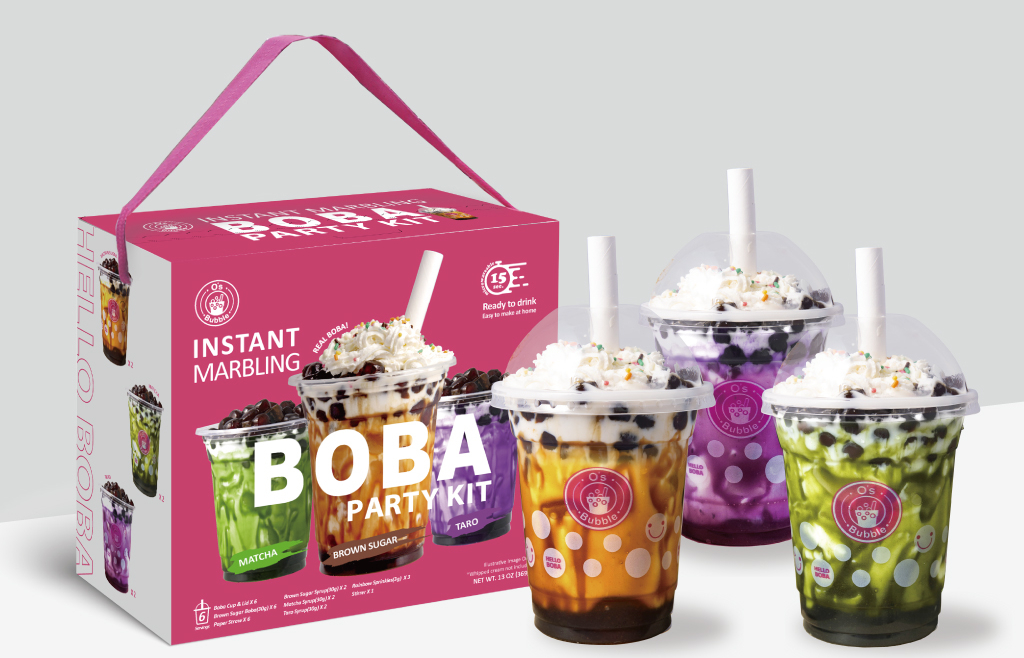 International Food Giant Orbitel Releases Its Instant Marbling Boba Kit, Giving Boba Fans a Quick Way to Get Their Fix At Home