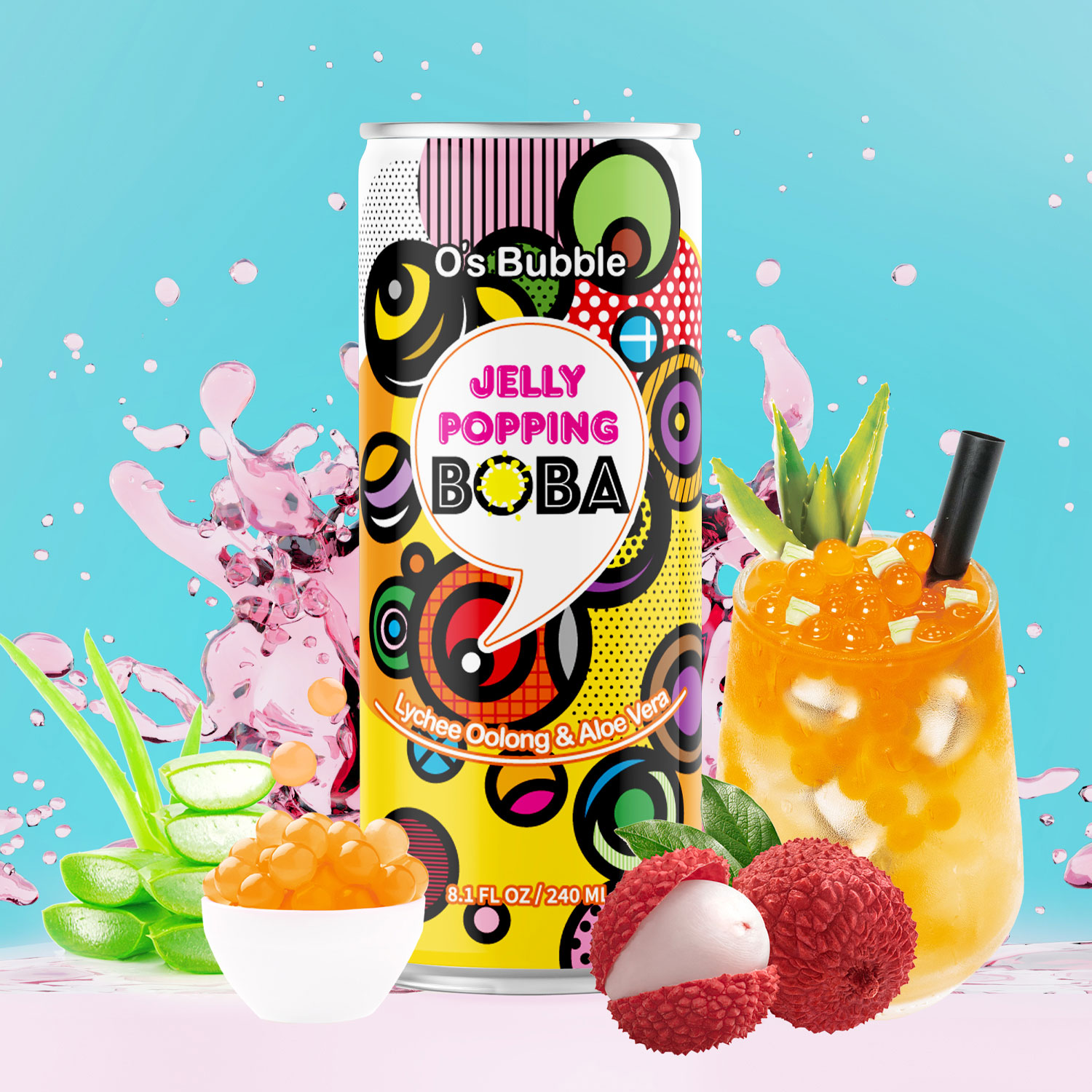 Lychee Jelly Boba